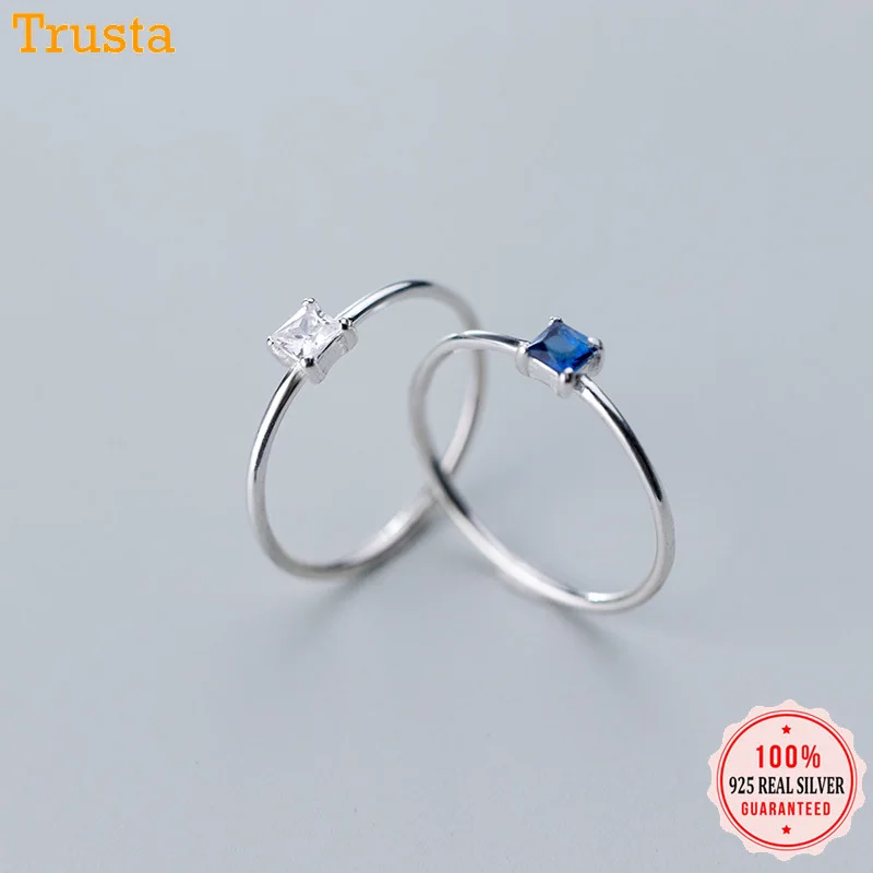 Trustdavis 925 Sterling Silver simple Cute Dazzling Square CZ Finger Ring Size 6 7 8 For Women Gilr Silver 925 Jewelry DS112 
Trustdavis 925 Sterling Silver simple Cute Dazzling Square CZ Finger Ring Size 6 7 8 For Women Gilr Silver 925 Jewelry DS112