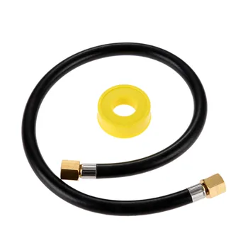 24 Inches Long High Pressure Propane Fireplace Extension Connection Hose with 3/8 Femal Flare Nuts
24 Inches Long High Pressure Propane Fireplace Extension Connection Hose with 3/8 Femal Flare Nuts