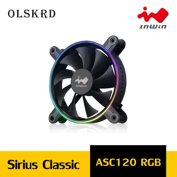 Olskrd Sirius Classic ASC120 Computer PC Case Fan InWin RGB Adjust Quiet Computer Cooler Cooling Double ring magic light effect
Olskrd Sirius Classic ASC120 Computer PC Case Fan InWin RGB Adjust Quiet Computer Cooler Cooling Double ring magic light effect