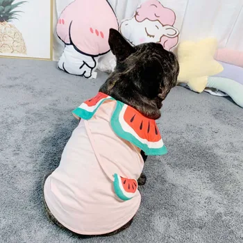 Dog Vest Lovely French Bulldog Summer T Shirt Cosplay Party Camisole Watermelon Carrot Breathable Pet Clothes Dog Costume
Dog Vest Lovely French Bulldog Summer T Shirt Cosplay Party Camisole Watermelon Carrot Breathable Pet Clothes Dog Costume