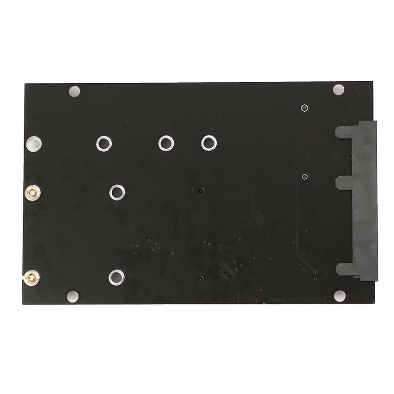 Description Picture 2 of item2 NGFF MSATA SSD To SATA 3.0 Adapter 2 In 1 Converter Card For PC Laptop
