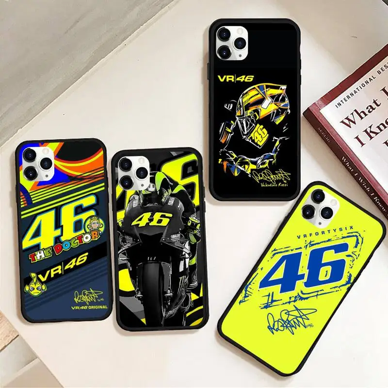 The Doctor Rossi Motorcycle Racing Phone Case Rubber for iPhone 12 pro max mini 11 pro XS MAX 8 7 6 6S Plus X 5S SE 2020 XR case
The Doctor Rossi Motorcycle Racing Phone Case Rubber for iPhone 12 pro max mini 11 pro XS MAX 8 7 6 6S Plus X 5S SE 2020 XR case
