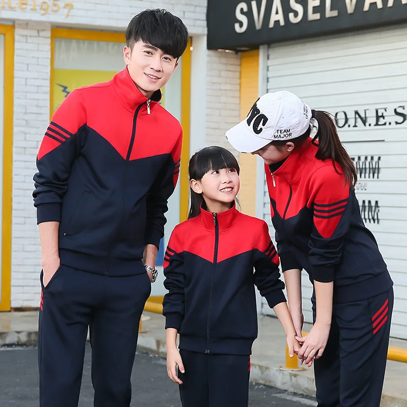 Spring Men Women Kids Sporting Suit Sportswear Stripe Printed Jacket Sweatshirt+pant Running Jogger Fitness Casual Set Tracksuit
Spring Men Women Kids Sporting Suit Sportswear Stripe Printed Jacket Sweatshirt+pant Running Jogger Fitness Casual Set Tracksuit