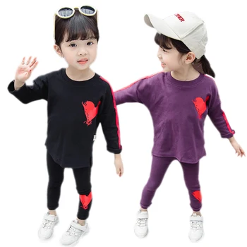 Baby Girls Long Sleeve Heart Print Sweatshirt Tops+Pants Trouser Casual Costume Set Baby Girl Casual Pants Sets Autumn
Baby Girls Long Sleeve Heart Print Sweatshirt Tops+Pants Trouser Casual Costume Set Baby Girl Casual Pants Sets Autumn