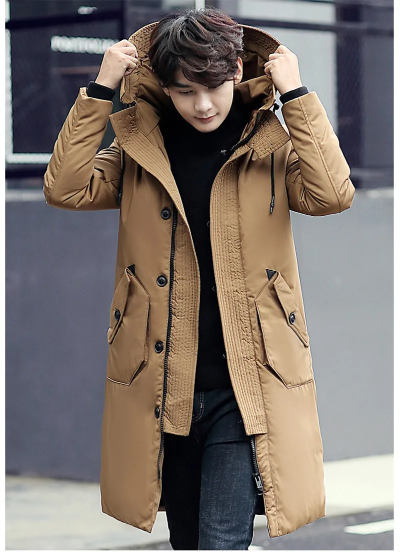 2020 High Quality Mens White Duck Down Jacket Warm Winter Coat Hooded Men's Jackets Long Parka Jaqueta Masculino WXF308
2020 High Quality Mens White Duck Down Jacket Warm Winter Coat Hooded Men's Jackets Long Parka Jaqueta Masculino WXF308