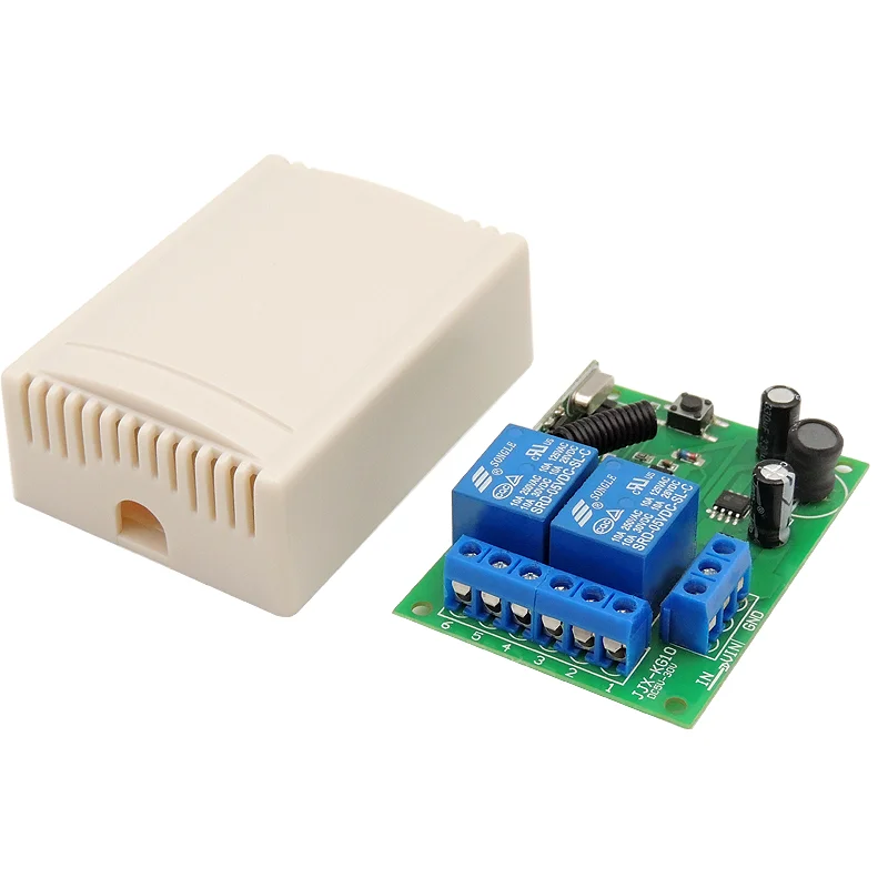 Shop Generic 433MHz Universal Wireless e Control DC6V 12V 24V 2CH rf