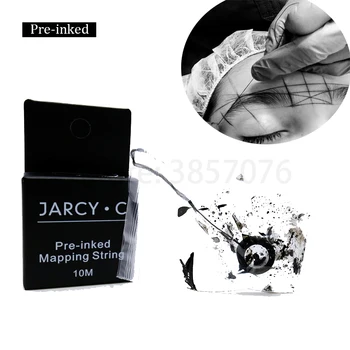 10m Microblading Mapping String Pre-Inked Eyebrow Marker thread Tattoo Brows Point Line Tool Eyebrow Pencil Marking Line
10m Microblading Mapping String Pre-Inked Eyebrow Marker thread Tattoo Brows Point Line Tool Eyebrow Pencil Marking Line