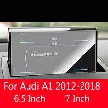 Film de protection anti-rayures pour Audi A1 2012 – 2018, écran LCD, pour navigation GPS, en verre trempé, accessoires 6.5/7 pouces=