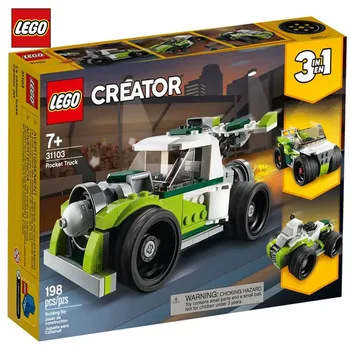 LEGO Building Blocks Creative Variety Three In One Rocket Speed 31103 198pcs/pzs-7years Old Kids Birthday or Christmas Toys Gift
LEGO Building Blocks Creative Variety Three In One Rocket Speed 31103 198pcs/pzs-7years Old Kids Birthday or Christmas Toys Gift