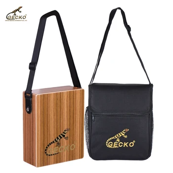 GECKO C-68Z Portable Traveling Cajon Box Drum Hand Drum Wood Percussion Instrument with Strap Carrying Bag 
GECKO C-68Z Portable Traveling Cajon Box Drum Hand Drum Wood Percussion Instrument with Strap Carrying Bag