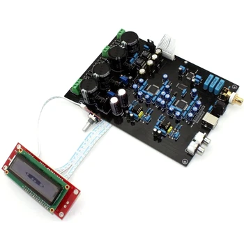 AK4495SEQ Double and Soft Control Board (Finished) Support DOP DSD, the Latest Highest Performance Receiver Chip AK4118
AK4495SEQ Double and Soft Control Board (Finished) Support DOP DSD, the Latest Highest Performance Receiver Chip AK4118