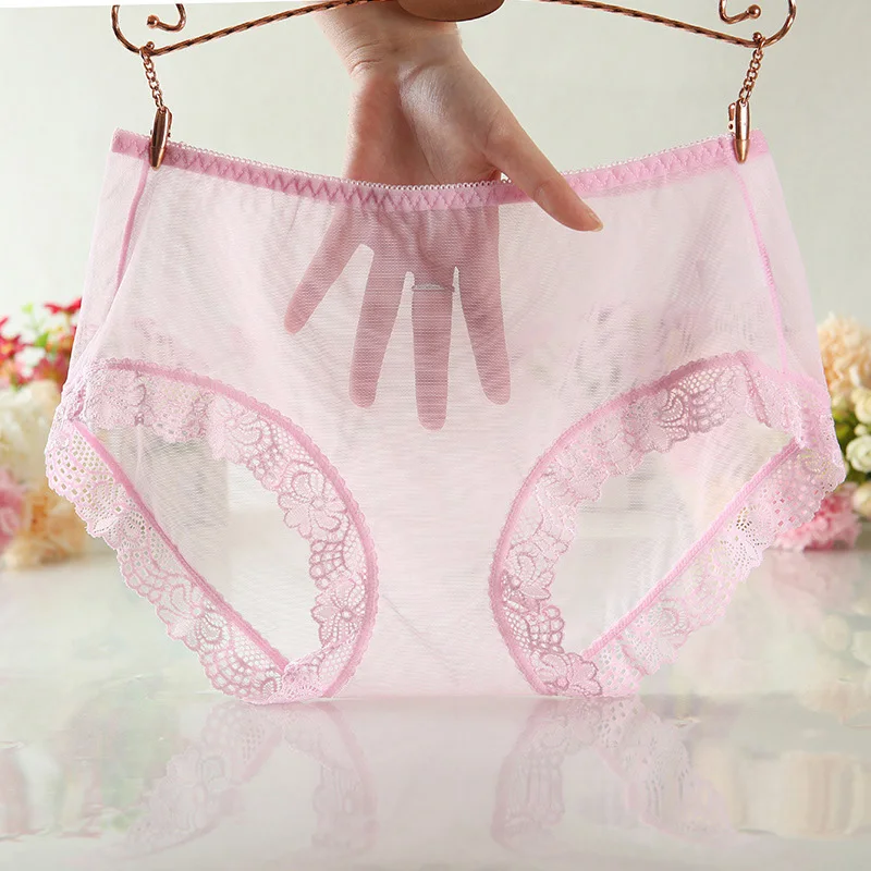Women's Sexy Underpants Briefs Solid Color Ultra-thin Mesh Transparent Seamless Panties Erotic Hombre FeMale Lingerie Tanga
Women's Sexy Underpants Briefs Solid Color Ultra-thin Mesh Transparent Seamless Panties Erotic Hombre FeMale Lingerie Tanga