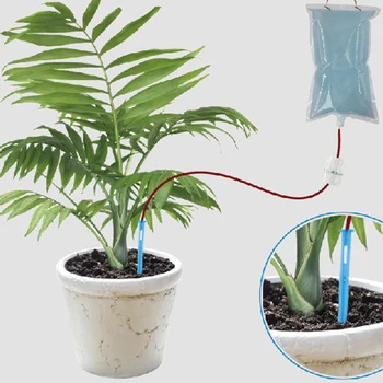 4PCS 3L Self Watering Device Set Adjustable Automatic Plant Watering Bag for Patio Lawn Garden
4PCS 3L Self Watering Device Set Adjustable Automatic Plant Watering Bag for Patio Lawn Garden