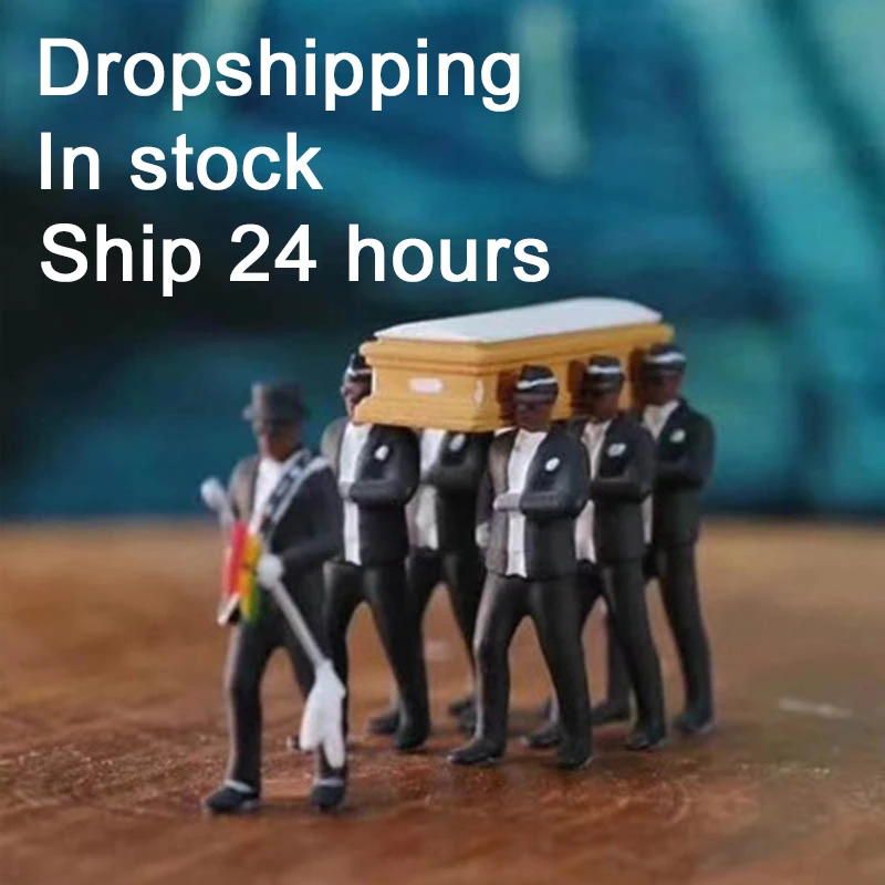 IN STOCK Cosplay Ghana Dancing Pallbearers Coffin Dance Figure Action Funeral Dancing Team Display Funny Accessories Toy For Kid
IN STOCK Cosplay Ghana Dancing Pallbearers Coffin Dance Figure Action Funeral Dancing Team Display Funny Accessories Toy For Kid