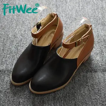 Fitwee Size 34-48 Casual Work Pumps Spring Buckle Retro Pumps Round Toe Patchwork Shoes Women Daily Vacation Footwear
Fitwee Size 34-48 Casual Work Pumps Spring Buckle Retro Pumps Round Toe Patchwork Shoes Women Daily Vacation Footwear