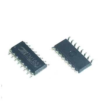 Original authentic TM1651 SOP16 4X7 segment 7Key LED digital tube panel driver IC
Original authentic TM1651 SOP16 4X7 segment 7Key LED digital tube panel driver IC