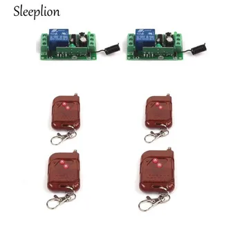 Sleeplion DC 12V 10A relay 1CH 315/433MHz Wireless RF 4 2-Key Smart Remote Switch Transmitter+2 Receiver
Sleeplion DC 12V 10A relay 1CH 315/433MHz Wireless RF 4 2-Key Smart Remote Switch Transmitter+2 Receiver