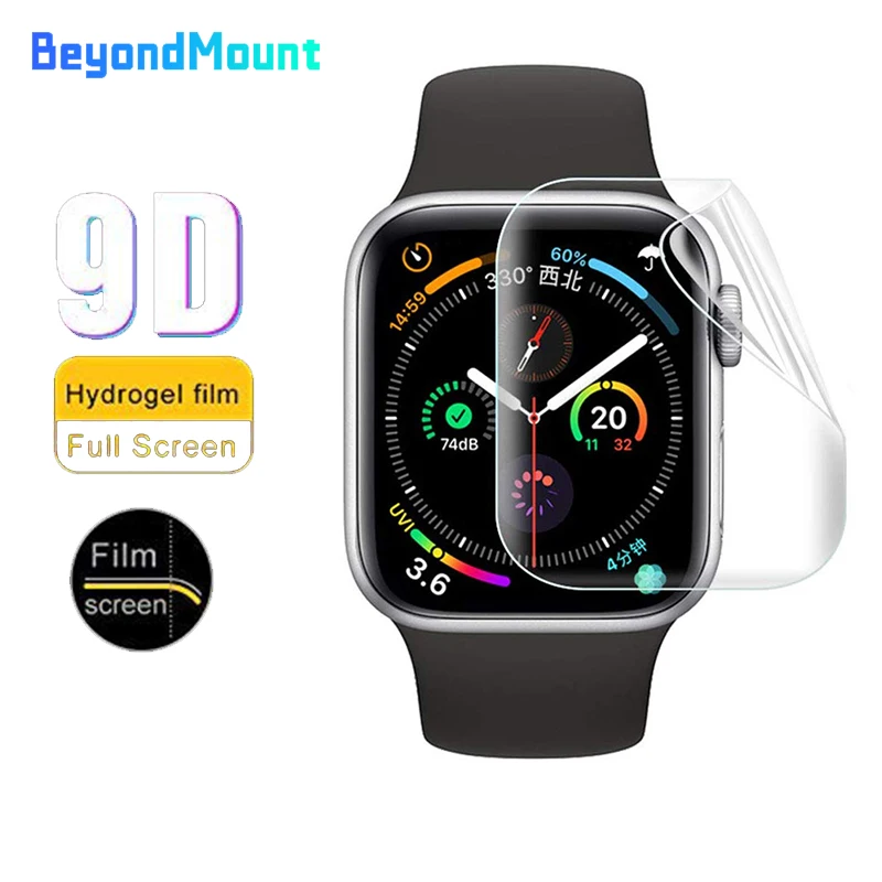 Full Cover Protective Screen Protector Clear Film for Apple Watch 4 5 6 SE 40MM 44MM Not Tempered Glass for Iwatch 3 2 38MM 42MM
Full Cover Protective Screen Protector Clear Film for Apple Watch 4 5 6 SE 40MM 44MM Not Tempered Glass for Iwatch 3 2 38MM 42MM