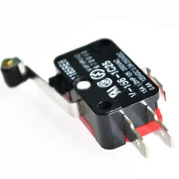 V-156-1C25 Micro switch with long wheel, limit switch, silver point 
V-156-1C25 Micro switch with long wheel, limit switch, silver point