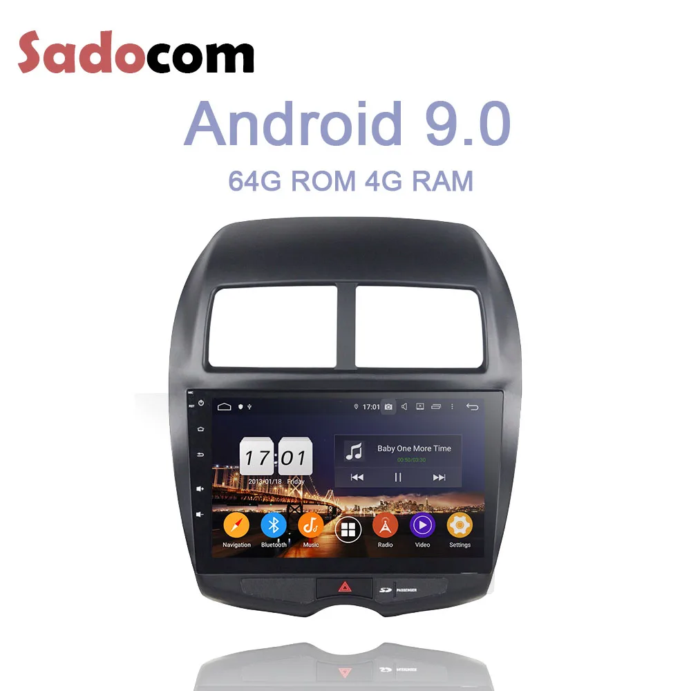 Автомобильный DVD-плеер PX6 10 1 дюйма 2 din Android 11 0 4 Гб ОЗУ 64 ПЗУ GPS RDS Авторадио Bluetooth 5