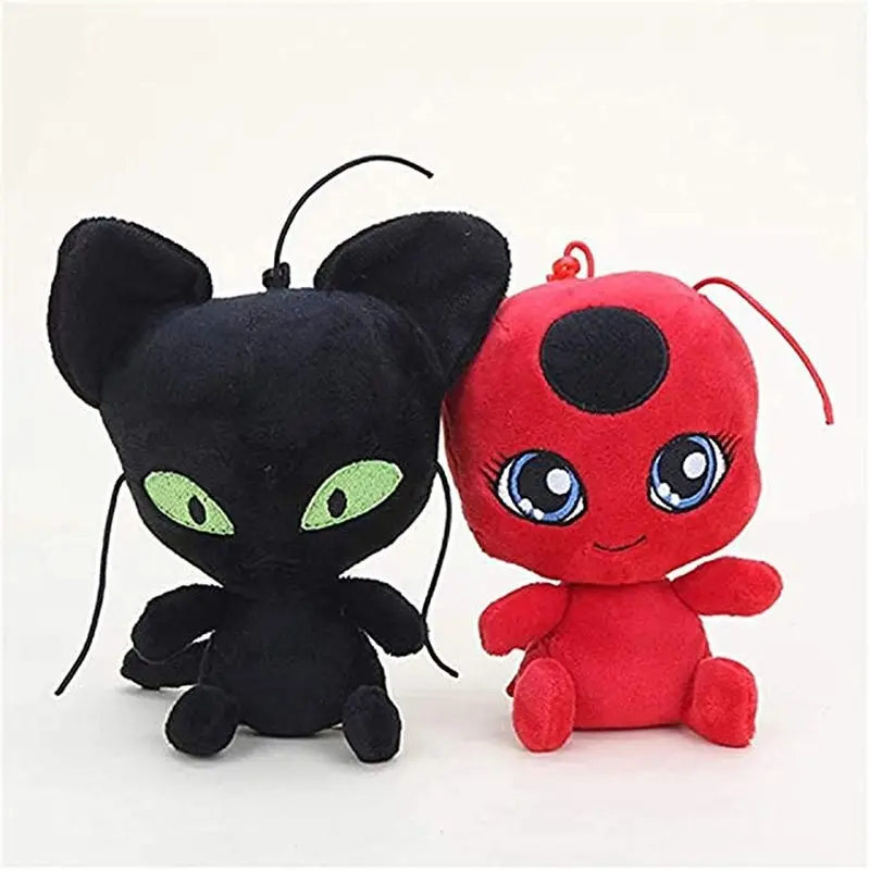 15CM 24CM Ladybug Girl Plush Toy Lady Bug And Cat Noir Pendant Clip Keychain Stuffed Animals Toys For Kids
15CM 24CM Ladybug Girl Plush Toy Lady Bug And Cat Noir Pendant Clip Keychain Stuffed Animals Toys For Kids