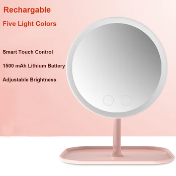 LED Mirror Desk Makeup Vanity Mirror Make up Mirrors Standing Mirror Led Touch Screen Cosmetic Mirrors
LED Mirror Desk Makeup Vanity Mirror Make up Mirrors Standing Mirror Led Touch Screen Cosmetic Mirrors