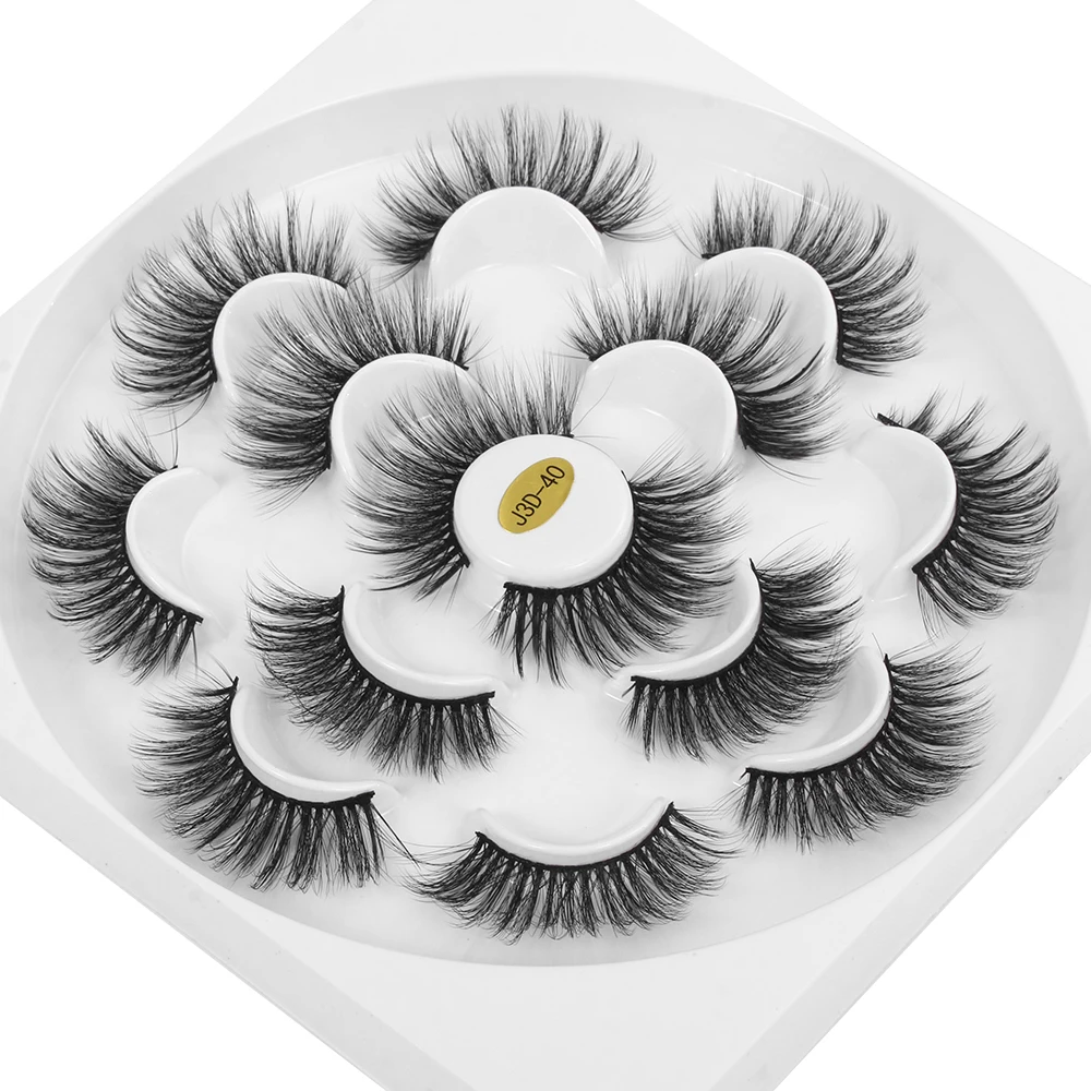 7 Pairs Soft 3D Faux Mink False Eyelashes Natural Long Wispies Eyelash Extension Makeup Tools Handmade Light-weight Lashes
7 Pairs Soft 3D Faux Mink False Eyelashes Natural Long Wispies Eyelash Extension Makeup Tools Handmade Light-weight Lashes