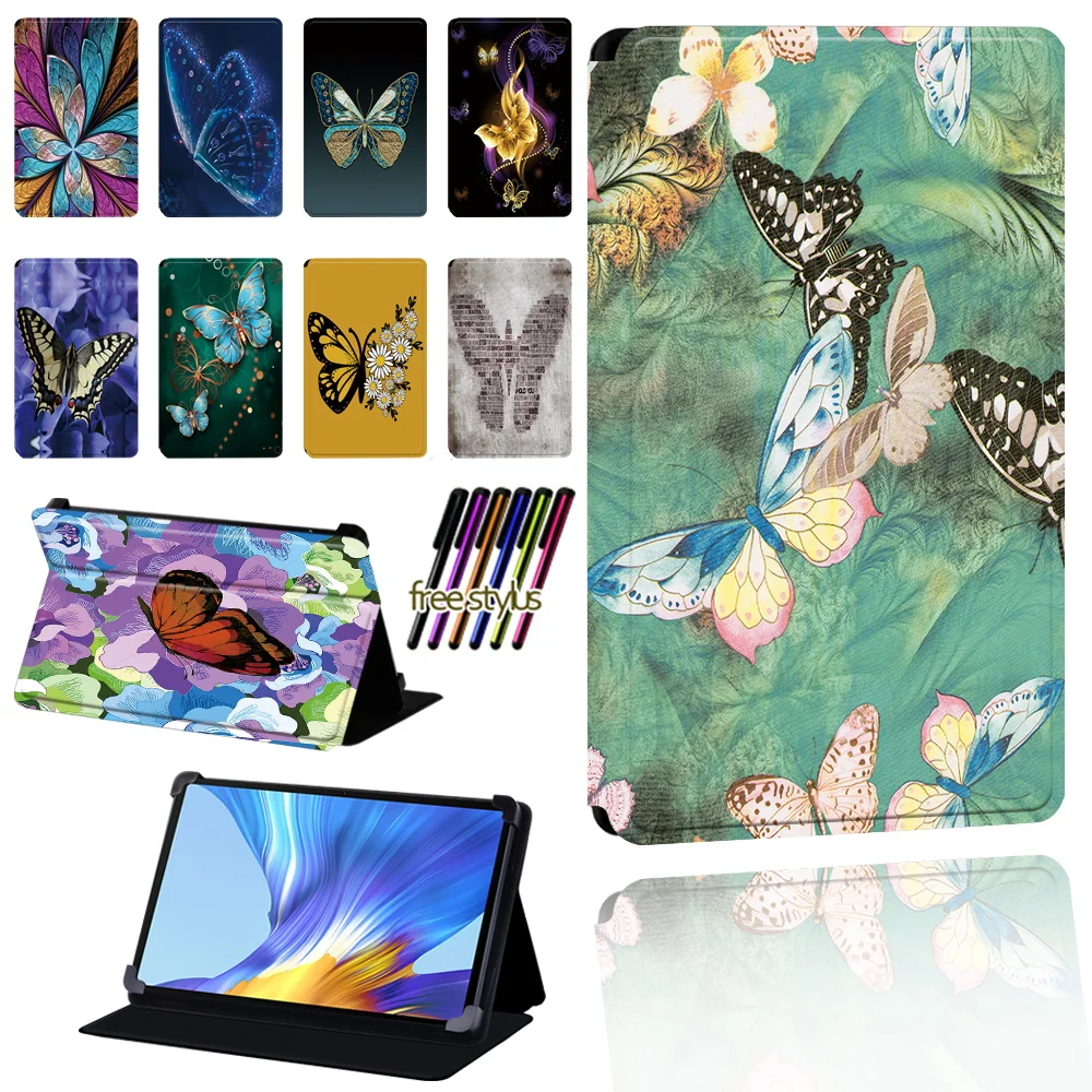 Butterfly Tablet Case for Huawei MatePad/Honor V6/Enjoy Tablet 2 Leather Foldable Scratch Resistant Protective Case Cover + Pen
Butterfly Tablet Case for Huawei MatePad/Honor V6/Enjoy Tablet 2 Leather Foldable Scratch Resistant Protective Case Cover + Pen