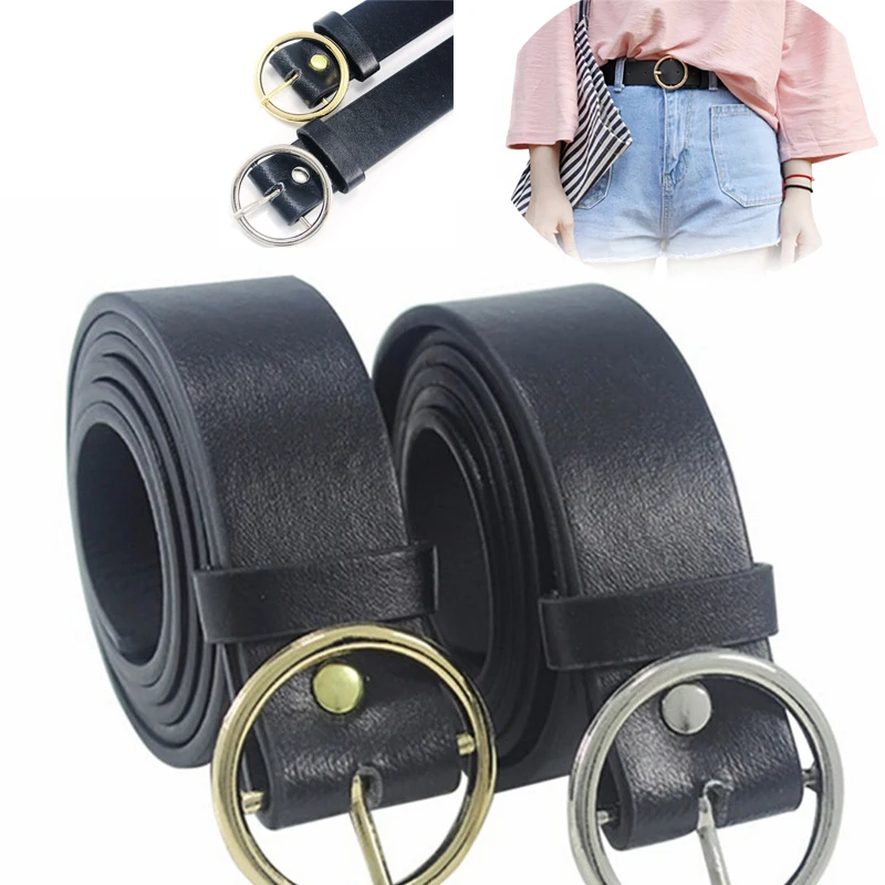 Fashion Accessories Punk Belt Round Metal Circle Belts Hot Designer Brand Punk O Ring Leather Belts For Women
Fashion Accessories Punk Belt Round Metal Circle Belts Hot Designer Brand Punk O Ring Leather Belts For Women