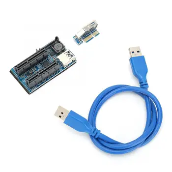 PCI-E 1X Extension Cable Plastic Expansion Card Network Card Interface Line USB 3.0 Hot
PCI-E 1X Extension Cable Plastic Expansion Card Network Card Interface Line USB 3.0 Hot