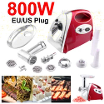 800W Multifunction Meat Grinder Electric Food Chopper Sausage Grinder Processor Household Kitchen Meat Chopper Machine
800W Multifunction Meat Grinder Electric Food Chopper Sausage Grinder Processor Household Kitchen Meat Chopper Machine
