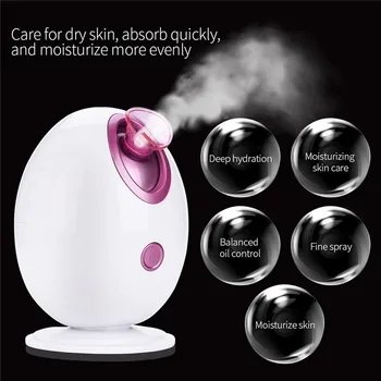 Steam Facial-Steamer Vaporizer Mini Household Atomizer Surface Steamer Beauty Instrument Ion Hydrator Ion Hydrator Beauty Tool
Steam Facial-Steamer Vaporizer Mini Household Atomizer Surface Steamer Beauty Instrument Ion Hydrator Ion Hydrator Beauty Tool