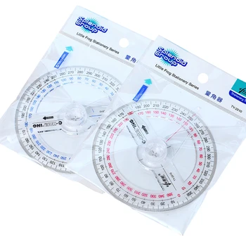 Hot Sale All Circular 10cm Plastic 360 Degree Pointer Protractor Ruler Angle Finder Swing Arm Design Ruler
Hot Sale All Circular 10cm Plastic 360 Degree Pointer Protractor Ruler Angle Finder Swing Arm Design Ruler