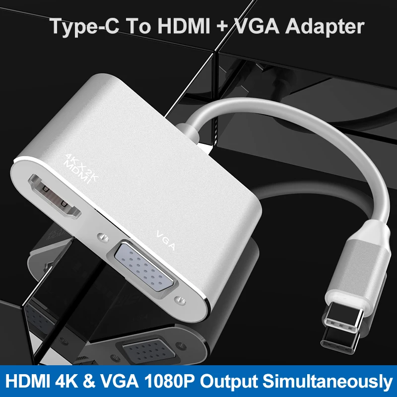 USB C HDMI Type C to HDMI 4K adapter VGA USB3.0 audio video converter for Macbook pro iPad pro Samsung S10 S20 Huawei P20P30
USB C HDMI Type C to HDMI 4K adapter VGA USB3.0 audio video converter for Macbook pro iPad pro Samsung S10 S20 Huawei P20P30