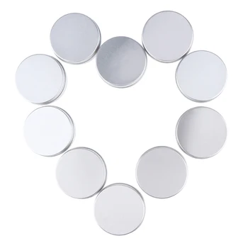 10x 50ml Aluminum Tin Jars Cosmetic Empty Screw Lid Containers Lip Balm Cans Round Edge Safe and Durable
10x 50ml Aluminum Tin Jars Cosmetic Empty Screw Lid Containers Lip Balm Cans Round Edge Safe and Durable