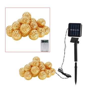 Ball Fairy Lights, Powered LED Wrought Iron String Lights, Used for Christmas, Halloween, Wedding Parties
Ball Fairy Lights, Powered LED Wrought Iron String Lights, Used for Christmas, Halloween, Wedding Parties