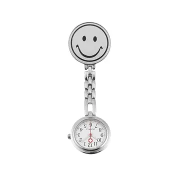 Smile Face Nurse Fob Brooch Cute Pendant Watch Portable Clip Medical Use Quartz Clasp Precise Time Scale Watch
Smile Face Nurse Fob Brooch Cute Pendant Watch Portable Clip Medical Use Quartz Clasp Precise Time Scale Watch