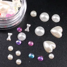 1 pçs moda pérola strass gel polonês conjunto tudo para manicure semi verni casaco superior uv led gel embeber fora unha arte gel unha polonês(China)