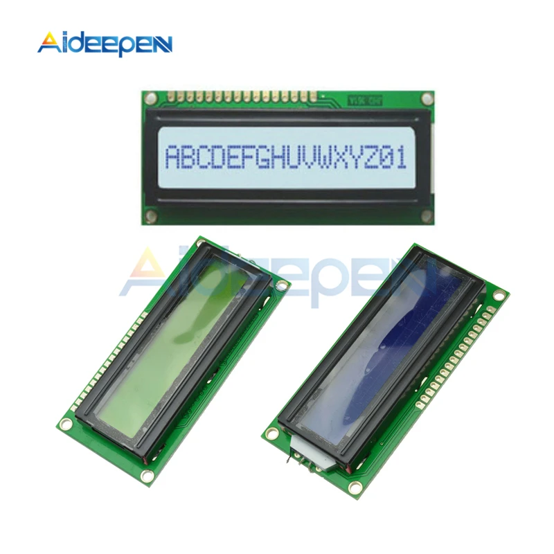 DC 5V 1601 16X1 Character Digital LCD Display Module LCM STN SPLC780D KS0066 LED Backlight 16 Single Row Interface Board
DC 5V 1601 16X1 Character Digital LCD Display Module LCM STN SPLC780D KS0066 LED Backlight 16 Single Row Interface Board