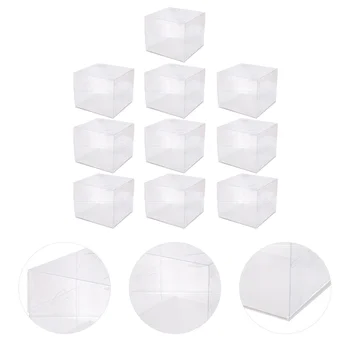 10pcs Dessert Cake Box Plastic Bake Case Transparent Cake Tin Cake Packing Box for Home Restaurant Shop Kitchen
10pcs Dessert Cake Box Plastic Bake Case Transparent Cake Tin Cake Packing Box for Home Restaurant Shop Kitchen