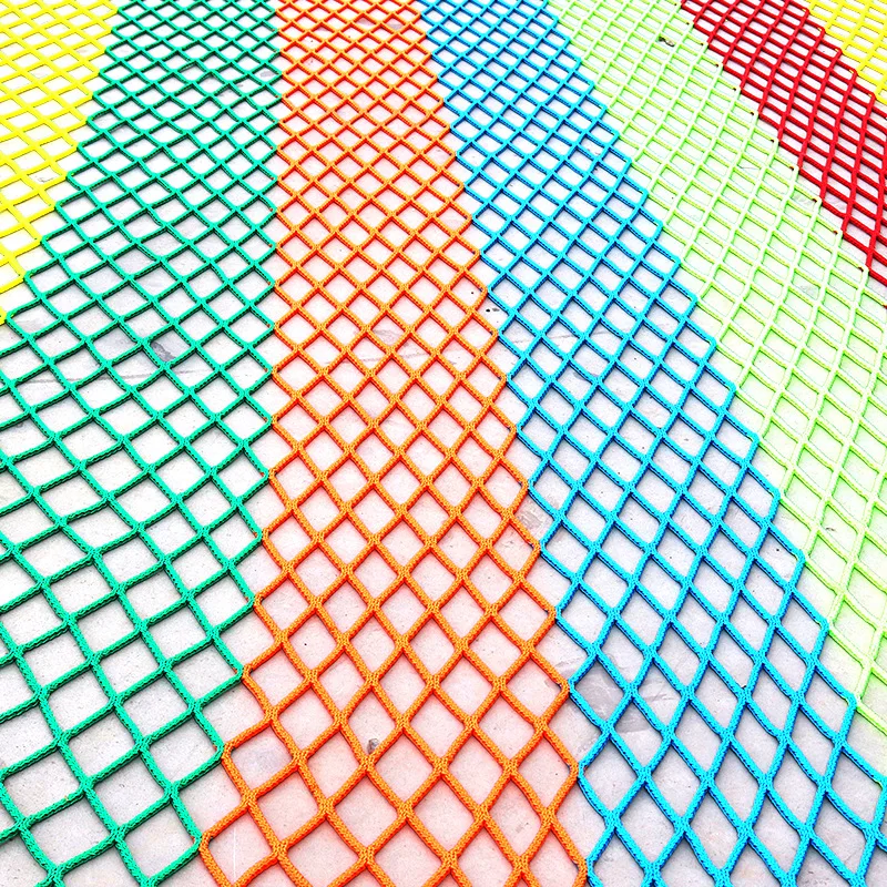 

Children Expand Rainbow Net Indoors And Outdoors Topdata KID'S Playground Rainbow Tree Color Safety Net Falling Prevention Net
