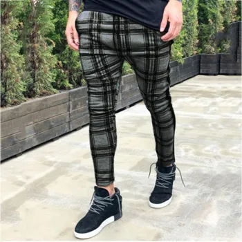 Newest Hot Men Running Pants Gym Sport Trousers Tracksuit Bottoms Skinny Sweat Plaid Pant Fashion Fitness 1.20 
Newest Hot Men Running Pants Gym Sport Trousers Tracksuit Bottoms Skinny Sweat Plaid Pant Fashion Fitness 1.20