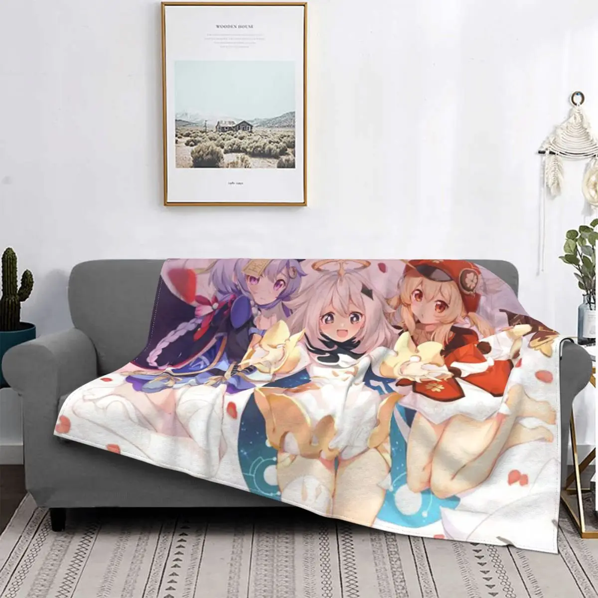 Genshin Impact Qiqi Paimon Klee Blanket Velvet Decoration Game Multi-function Soft Throw Blanket for Bedding Office Quilt
Genshin Impact Qiqi Paimon Klee Blanket Velvet Decoration Game Multi-function Soft Throw Blanket for Bedding Office Quilt