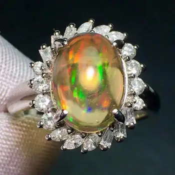 Opal Ring Fine Jewelry Pt900 Platinum Jewelry Mexico Origin Natural Fire Opal 3.78ct Gemstones Female Rings for Women Fine Ring 
Opal Ring Fine Jewelry Pt900 Platinum Jewelry Mexico Origin Natural Fire Opal 3.78ct Gemstones Female Rings for Women Fine Ring