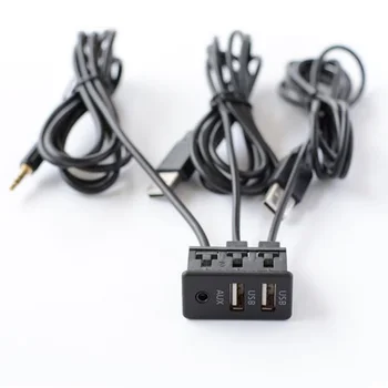 Car Dual USB Interface 3.5mm AUX Charging Extension Adapter Cord Universal Car Boat Motorcycle Accessories
Car Dual USB Interface 3.5mm AUX Charging Extension Adapter Cord Universal Car Boat Motorcycle Accessories