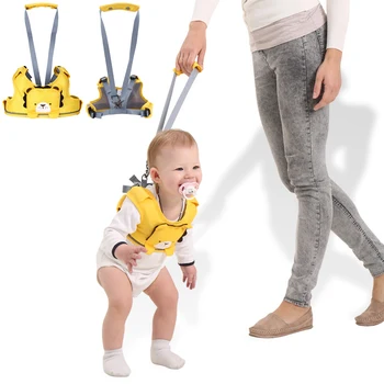 Baby Walker Assistant Cute Cartoon Toddler Backpack Leash Kids Learning Walking Baby Belt Child Harness Assistant Safety Reins
Baby Walker Assistant Cute Cartoon Toddler Backpack Leash Kids Learning Walking Baby Belt Child Harness Assistant Safety Reins