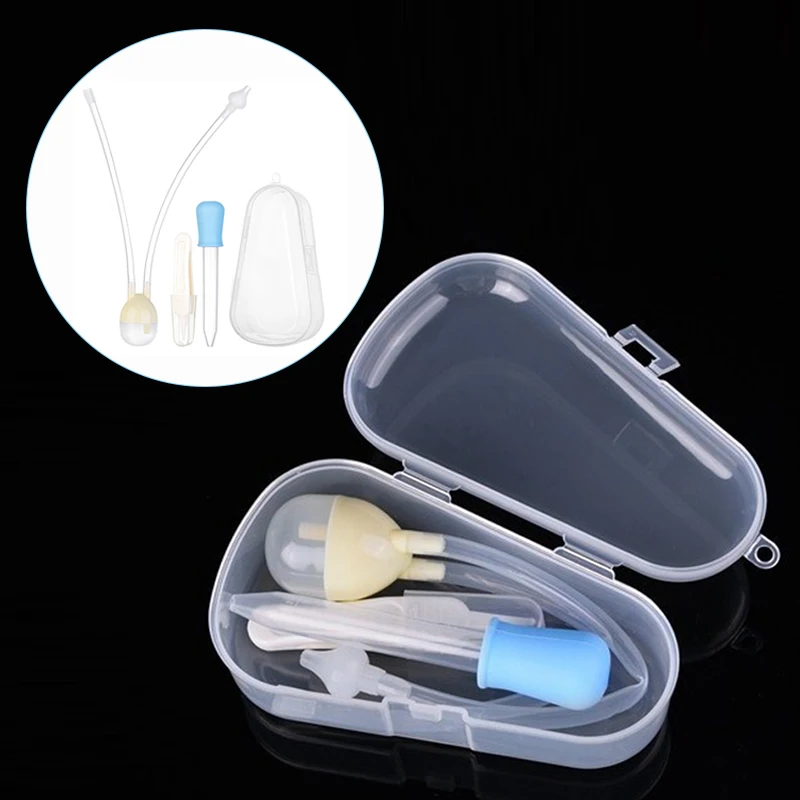 4pcs/set Newborn Baby Safety Nose Cleaner Kids Vacuum Suction Nasal Aspirator Set Infants Medicine Dropper Accessories Baby Care
4pcs/set Newborn Baby Safety Nose Cleaner Kids Vacuum Suction Nasal Aspirator Set Infants Medicine Dropper Accessories Baby Care