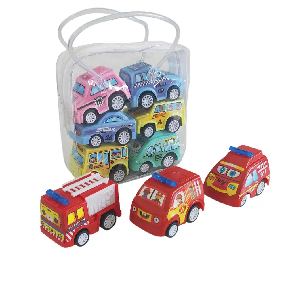 6 Pcs/set Hot Sale Creative Mini Inertia Pull Back Engineering Car Model Toy Vehicles Gift For Children Loving Toys Gift
6 Pcs/set Hot Sale Creative Mini Inertia Pull Back Engineering Car Model Toy Vehicles Gift For Children Loving Toys Gift