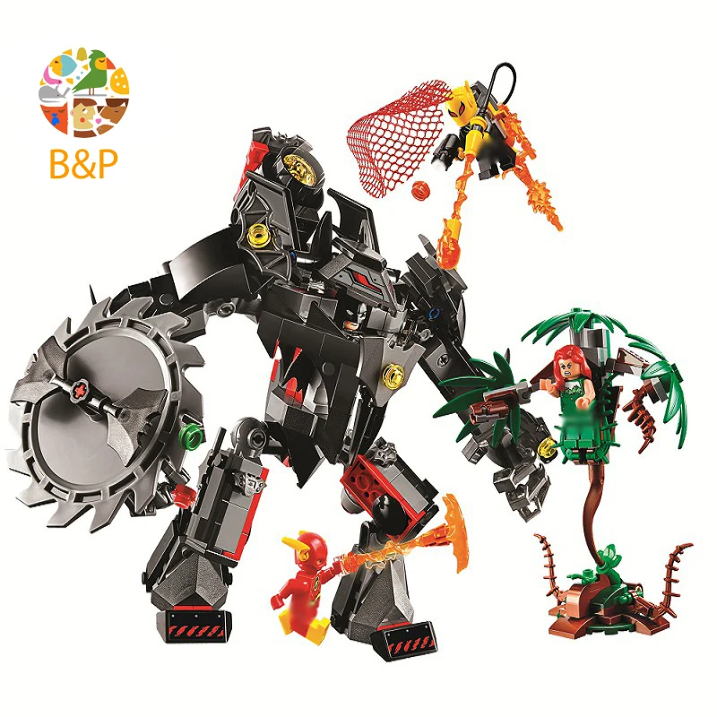 76117 Super Heroes Series Mech vs. Poison Ivy Mech Model Building Block Toy For Children compatible 11234 Kid Gift
76117 Super Heroes Series Mech vs. Poison Ivy Mech Model Building Block Toy For Children compatible 11234 Kid Gift