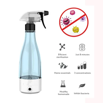 2020 Automatic Disinfection Machine Hypochlorous Acid Water Generator Household Electrolysis Disinfectant Gray Virus Protection
2020 Automatic Disinfection Machine Hypochlorous Acid Water Generator Household Electrolysis Disinfectant Gray Virus Protection
